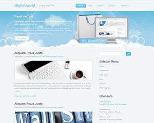 CloudTop Website Template
